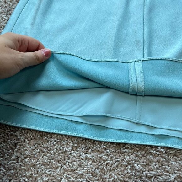 Alice + Olivia Silky Cowl Neck Mini Dress - Picture 11 of 16